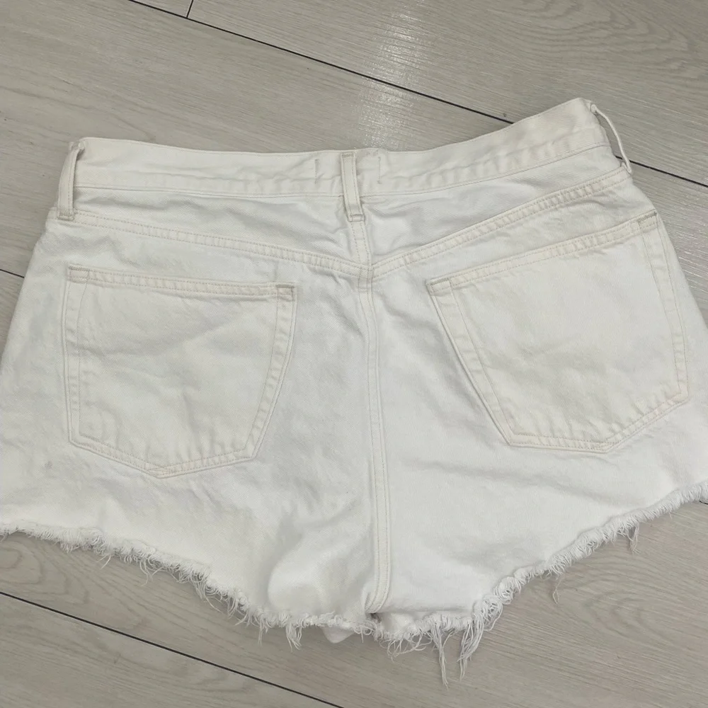 Agolde Parker Vintage Cut Off Short in Tissue - Picture 6 of 6